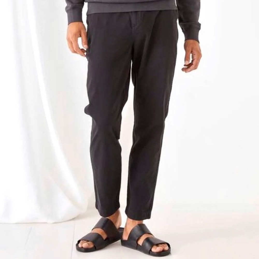 *NEW* Men's Assembly Label Black Cotton Chino Pants 38